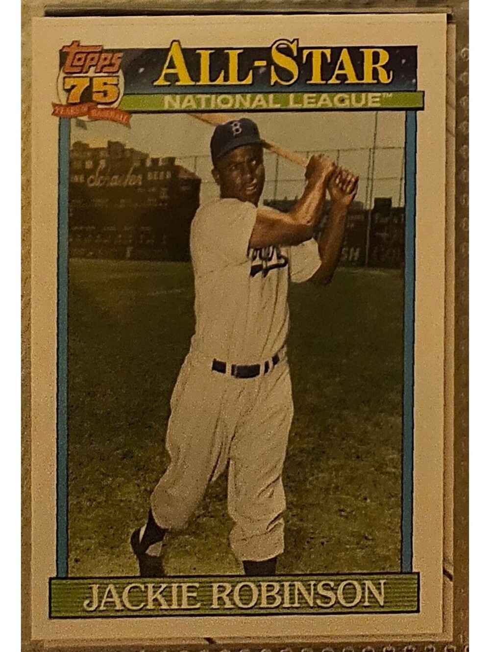 2018 Topps Update Don't Blink #DB16 Jackie Robinson - NM-MT [COPY]